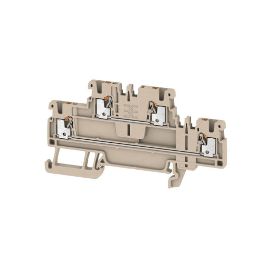 2469370000 - 16A Feed-Through Terminal, 500V, PUSH IN, 45mm Deep  (Pack of 50)