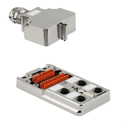 1783500000 - A-Coded M12 Connector with Hood and LED, 30V
