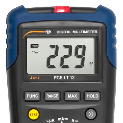 PCE-LT 12 - Versatile Voltage Tester with Cable Finder & NCV Function