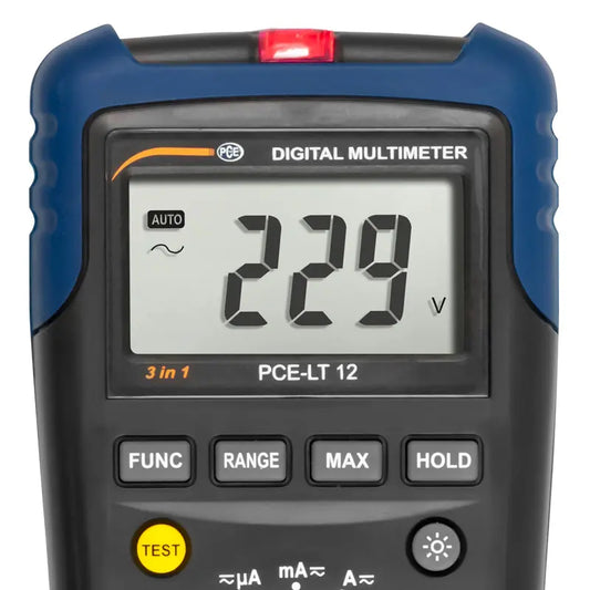 PCE-LT 12 - Versatile Voltage Tester with Cable Finder & NCV Function