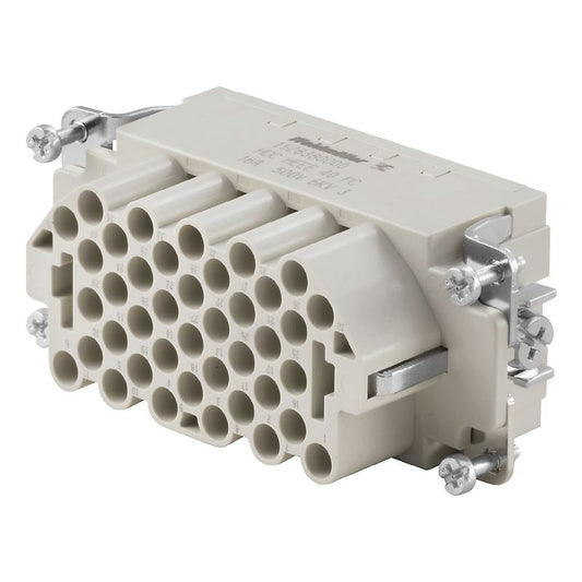 1528380000 - 40-Pole Crimp Connector, 500V, 16A, Female Design