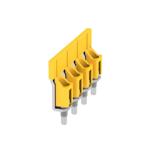 1055460000 - Yellow 4-Pole Cross-Connector for Secure Terminals  (Pack of 50)