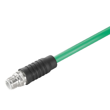 1380610000 - M12 Field Attachable Connector, Copper-Zinc, IP67, 4A