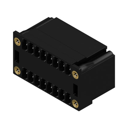 1973640000 - 16-Pole 3.81mm Male PCB Connector, Vertical Flange  (Pack of 28)