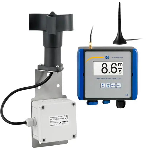 PCE-WSAC 50W 230 - 50 m/s Air Flow Meter with Alarm Relay