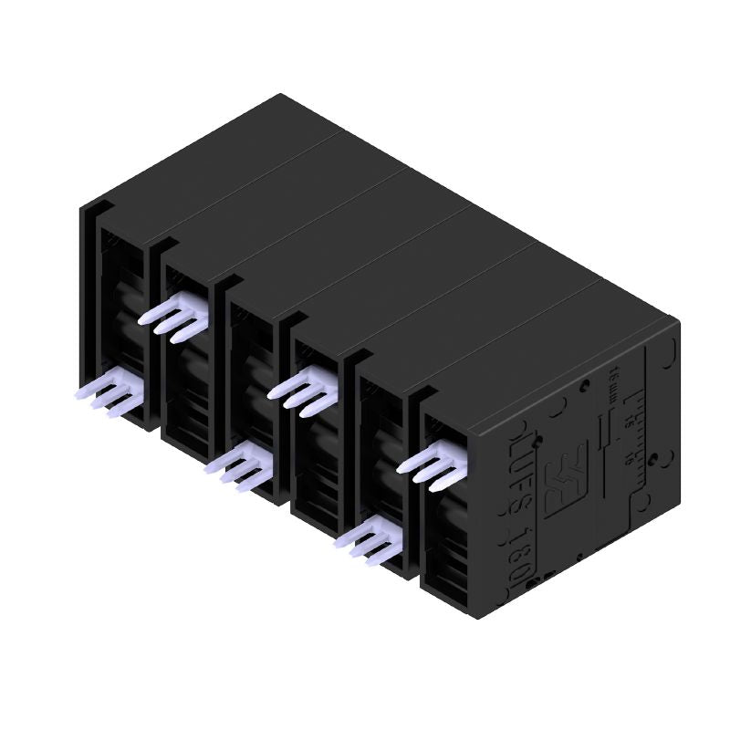 2492150000 - 10mm Pitch 6-Pole Terminal PCB with 180° Orientation  (Pack of 20)