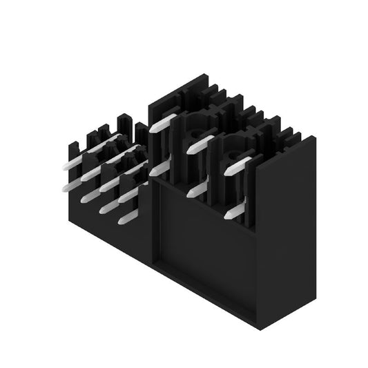 1157050000 - 3-Pole 7.62mm THT Male PCB Connector, 90° Angle  (Pack of 48)