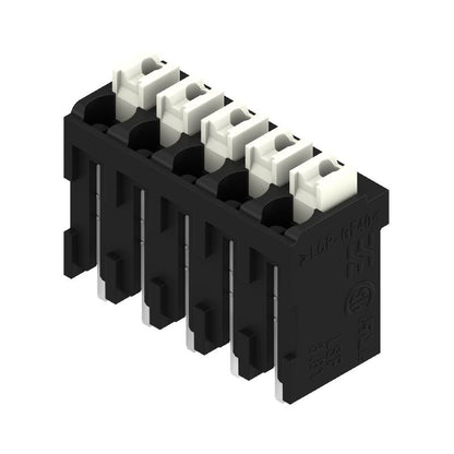 1875350000 - 5-Pole 3.81mm Black PCB Terminal with PUSH IN Mechanism  (Pack of 175)