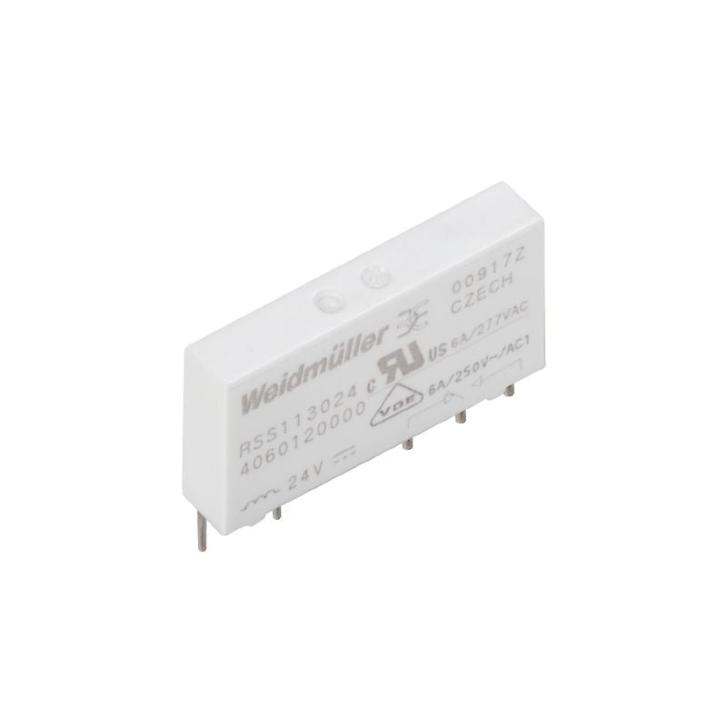 1984110000 - 12V DC Relay, Single Contact, 6A Continuous Current  (Pack of 20)