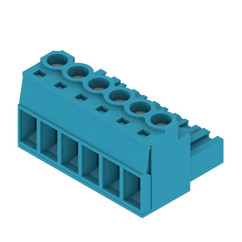 1488290000 - 6-Pole 5.08mm Female Plug-in Connector with 180° Angle  (Pack of 60)