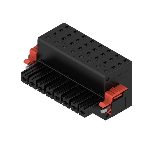 2720540000 - 7.62mm 8-Pole PCB Connector with 180° Angle & PUSH IN Mechanism  (Pack of 12)