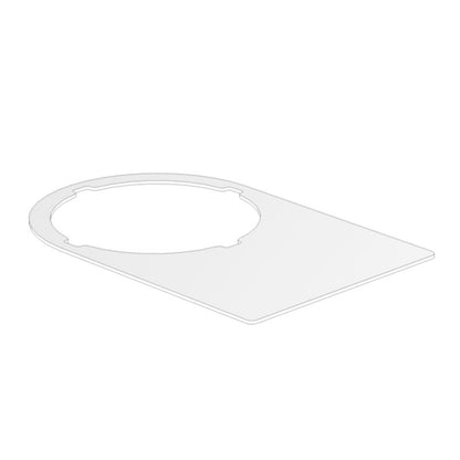 2621190000 - White Polyester Label Markers, 56x36mm, RoHS Compliant, 100 Pack  (Pack of 100)