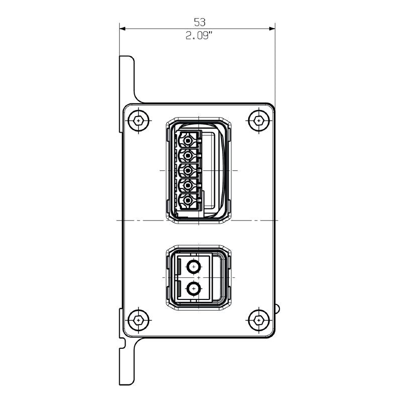 2455360000 - PROFINET POF Repeater in Aluminum Housing, -20°C to 55°C