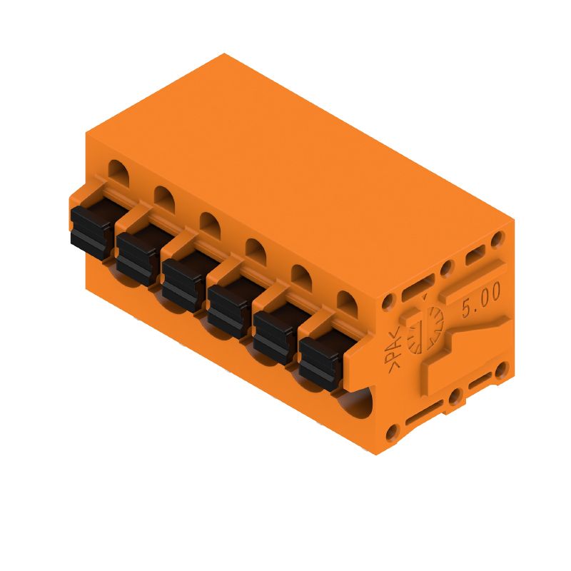 1331740000 - 5.00mm 6-Pole PCB Terminal with 90° Alignment & 3.5mm Pins  (Pack of 45)