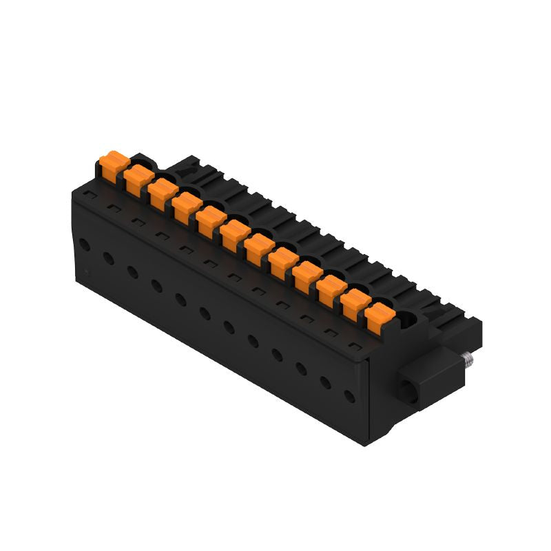 1000320001 - 5.08mm 12-Pole Female PCB Connector, 90-Degree Configuration  (Pack of 24)