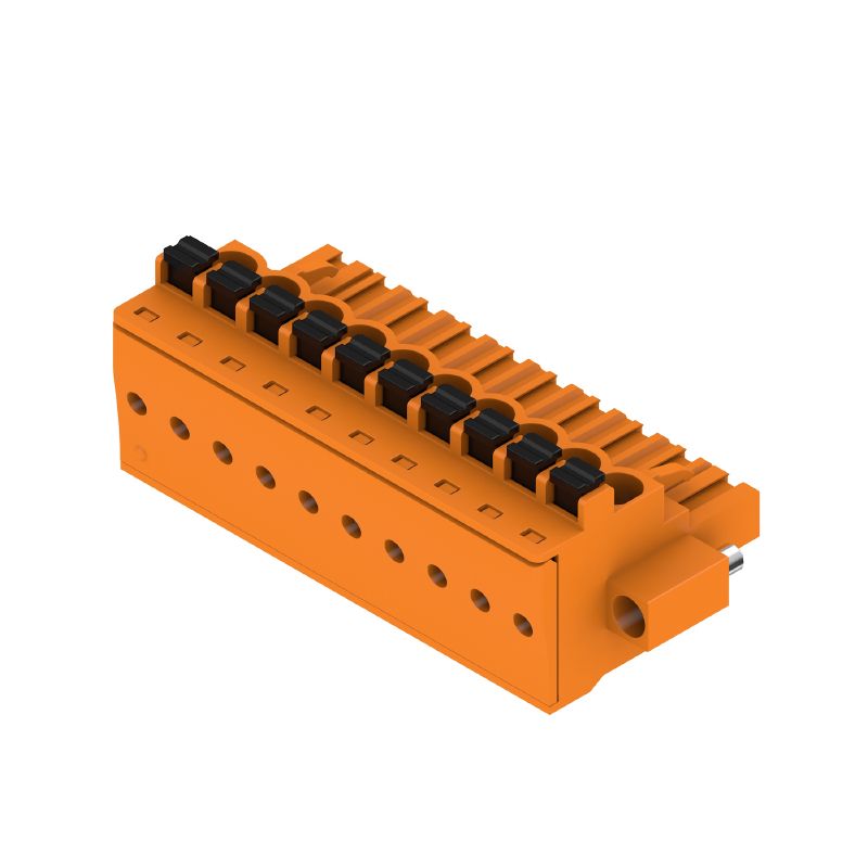 1002170000 - 5.08mm 10-Pole PCB Female Plug Connector with Push In Actuator  (Pack of 30)