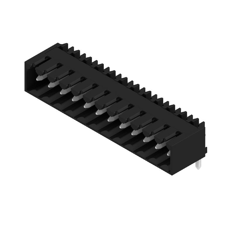 1615490000 - 3.50mm 12-Pole Black PCB Connector, 90° Elbow  (Pack of 50)