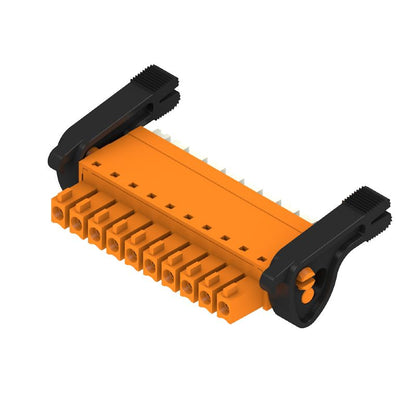 2542450000 - 10-Pole Female PCB Connector with 180° Layout and PUSH IN Technology  (Pack of 50)