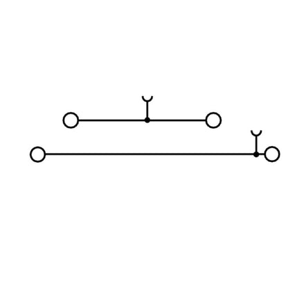 1938340000 - Double-Tier Feed-Through Terminal, 2.5 mm², 800 V  (Pack of 50)