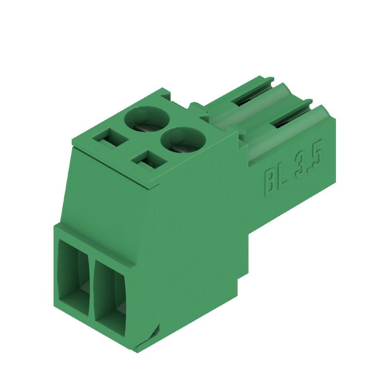 1606520000 - 3.50mm Female Plug Connector, 180° Angle, Two Poles  (Pack of 264)