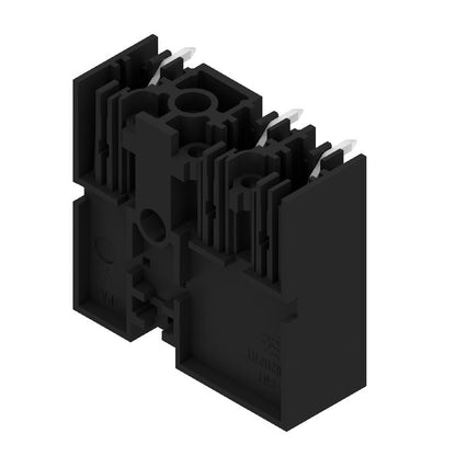 2500330000 - 7.62mm Male PCB Connector with Screw Flange, Black  (Pack of 60)