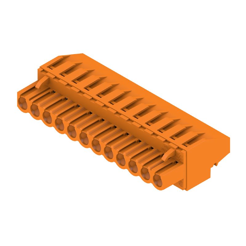 1959150000 - 5mm Female PCB Plug Connector, 12 Poles at 270°  (Pack of 30)