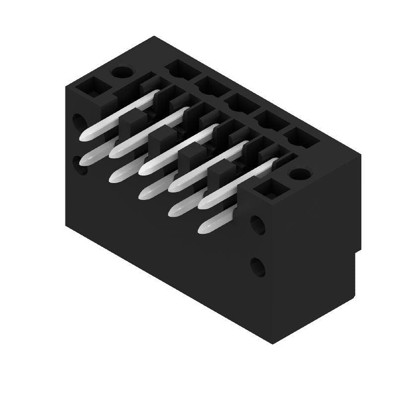 1728650000 - 10-Pole 3.50mm PCB Connector with THT Solder, Black  (Pack of 72)