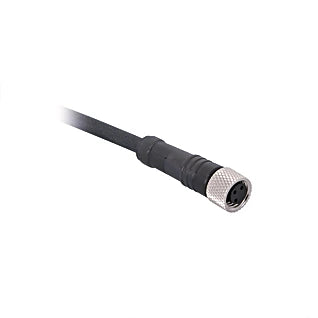 S49-5M - 5m M8 3-Pin Connection Line with IP67 Protection