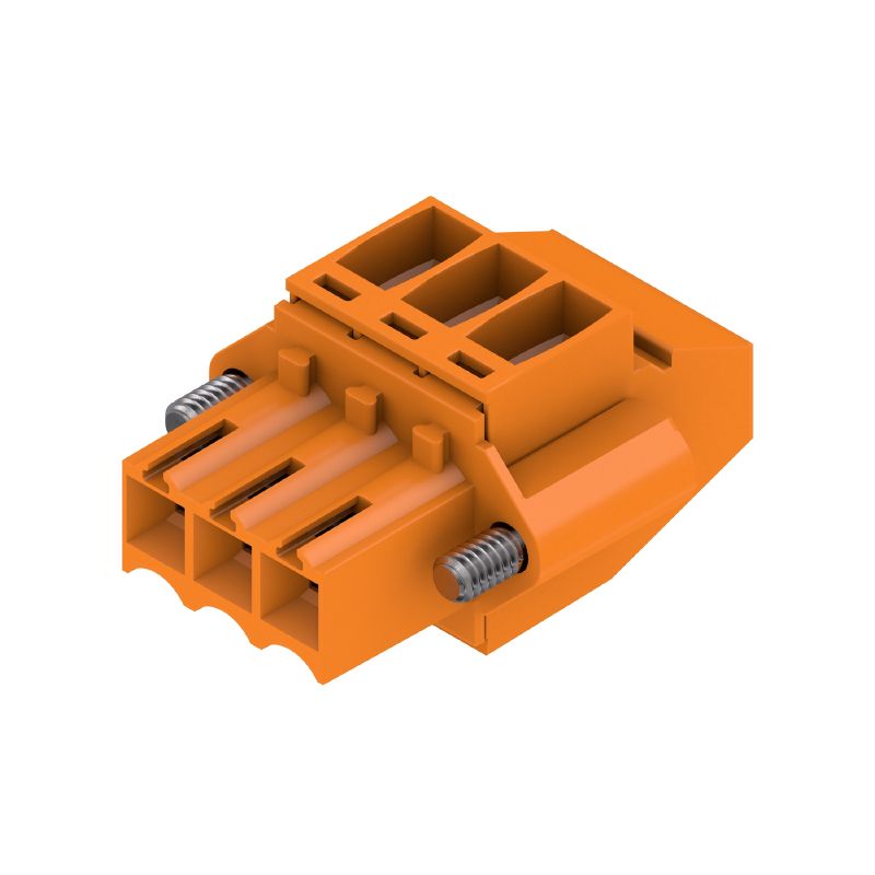 1639020000 - 3-Pole Female PCB Connector, 3.50mm Pitch, 90° Angle  (Pack of 108)