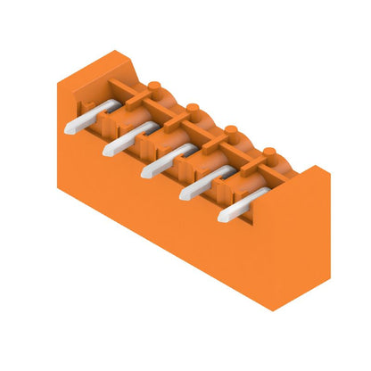 1147370000 - 5-Pole THT PCB Connector, 5.08mm Pitch, Orange Color  (Pack of 50)