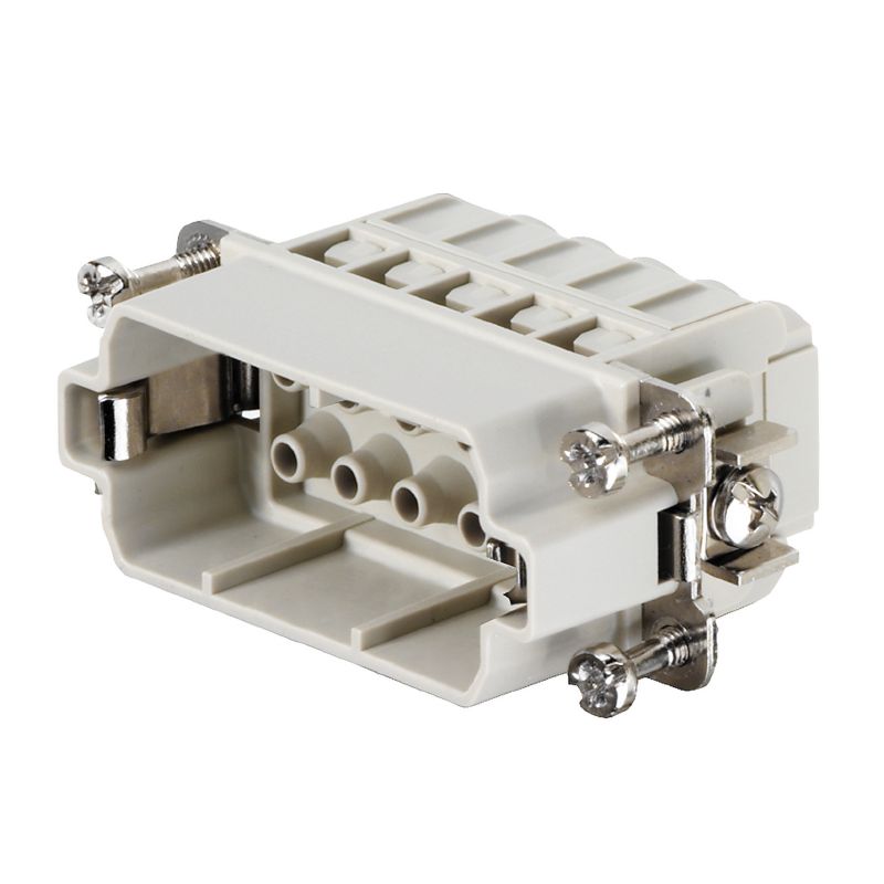 1873870000 - 10-Pole Copper HDC Insert, 250V/16A, Compact Design