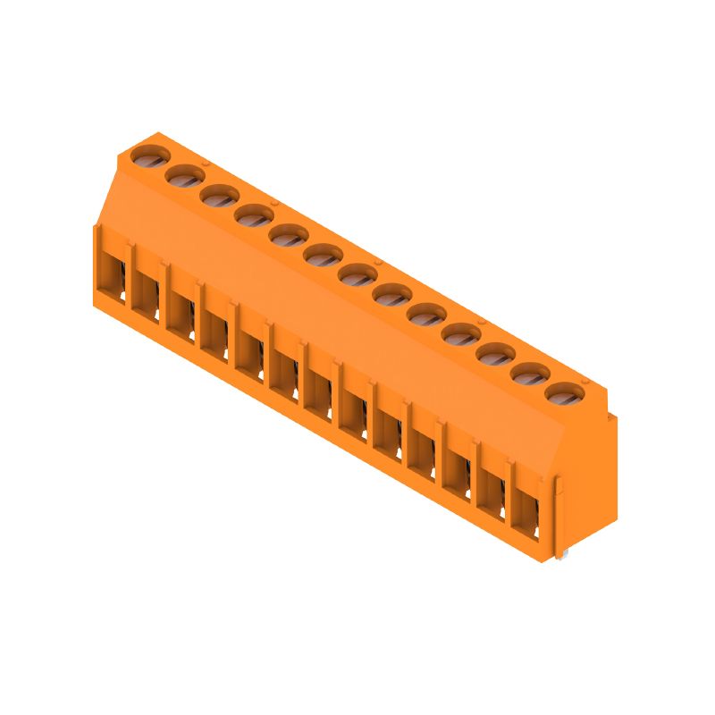 1251330000 - 5mm PCB Terminal Block, 13 Poles, 90° Angle, Solder Pins  (Pack of 24)