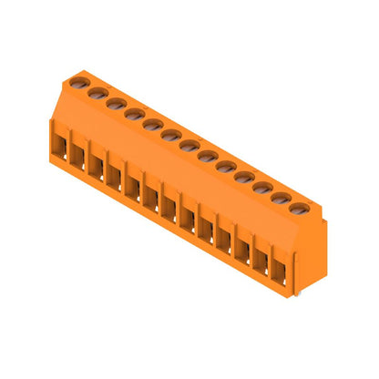 1251330000 - 5mm PCB Terminal Block, 13 Poles, 90° Angle, Solder Pins  (Pack of 24)