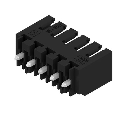 1753014002 - 5-Pole 3.50mm PCB Connector, Black, 180° Orientation  (Pack of 265)