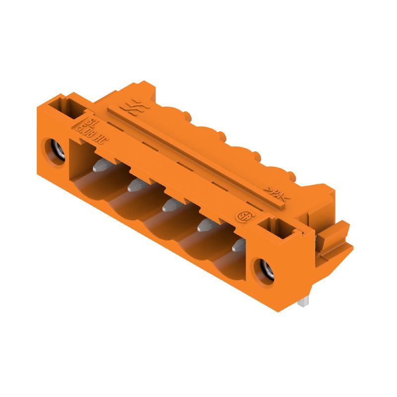 1149480000 - 5-Pole 5.08mm PCB Male Header Connector with Solder Flange  (Pack of 48)