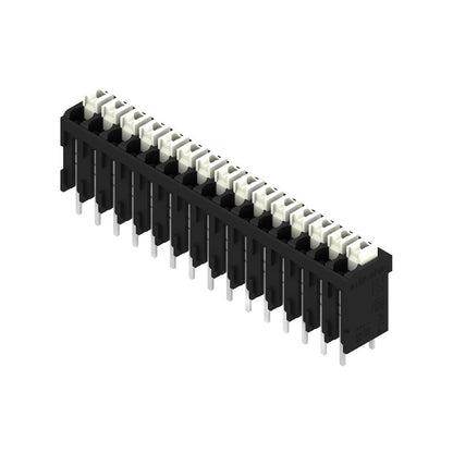 1870370000 - 15-Pole 3.5mm PCB Terminal, 180° Black Push-In Design  (Pack of 10)