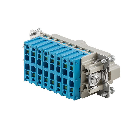 2535130000 - 16-Pole Snap-In Connector, 500V, Female Insert