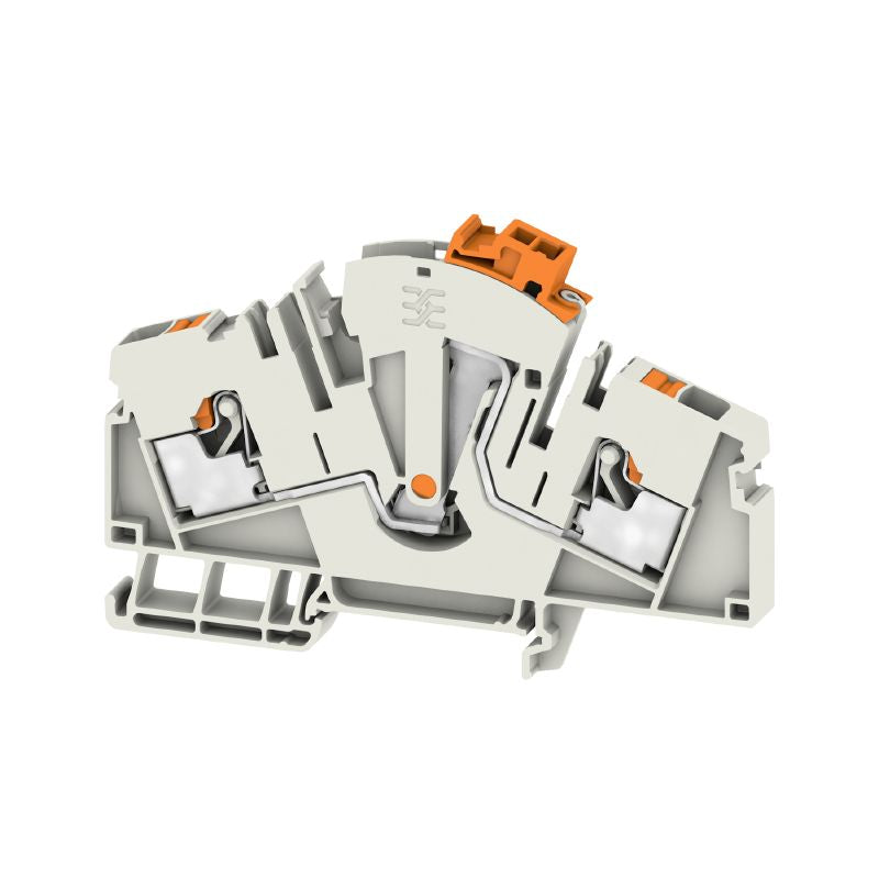 2740020000 - 68mm Push-In Terminal, 30A, 500V, Light Grey Made of Wemid  (Pack of 50)