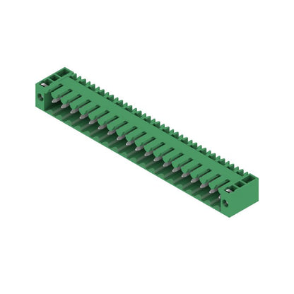 1620230000 - 3.50mm 19-Pole PCB Flange Connector in Signal Green  (Pack of 20)