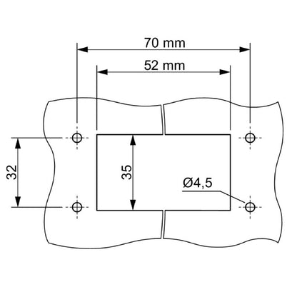 2716750000 - IP66/IP67 Rated 96mm Cable Entry Enclosure, PA Housing