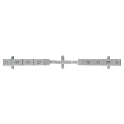 1297890000 - Grey P-Series Partition Plate, 2mm x 41.1mm x 70mm  (Pack of 10)