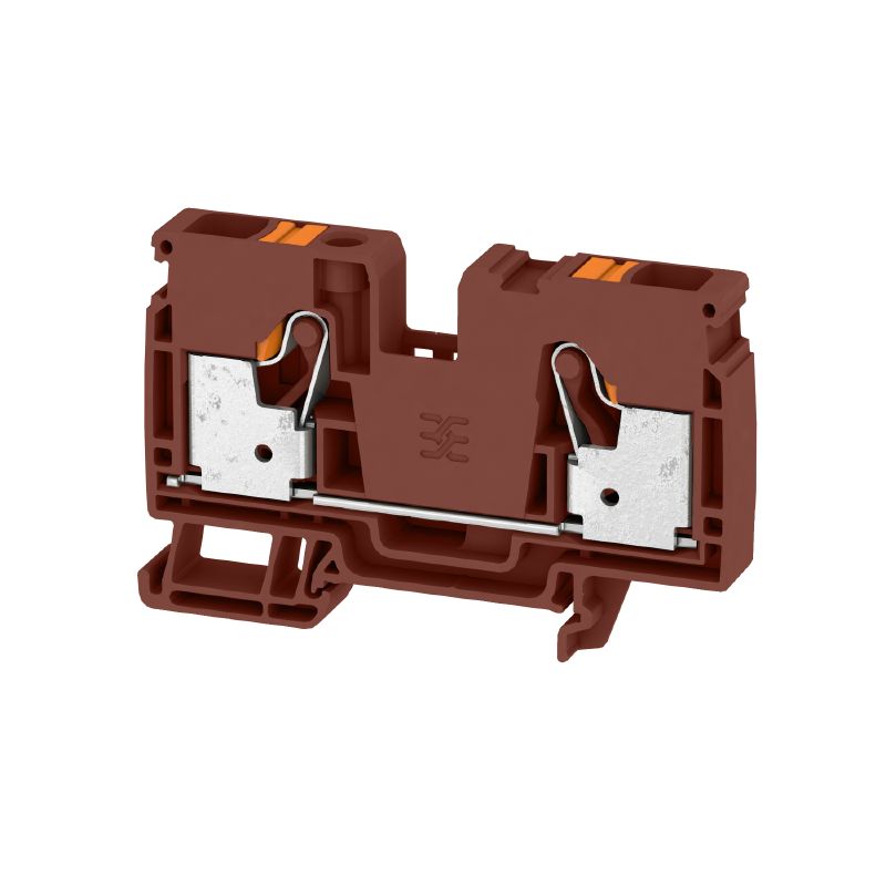 2876690000 - Brown 10mm Feed-Through Terminal, 51.5mm x 80.5mm, 57A  (Pack of 25)