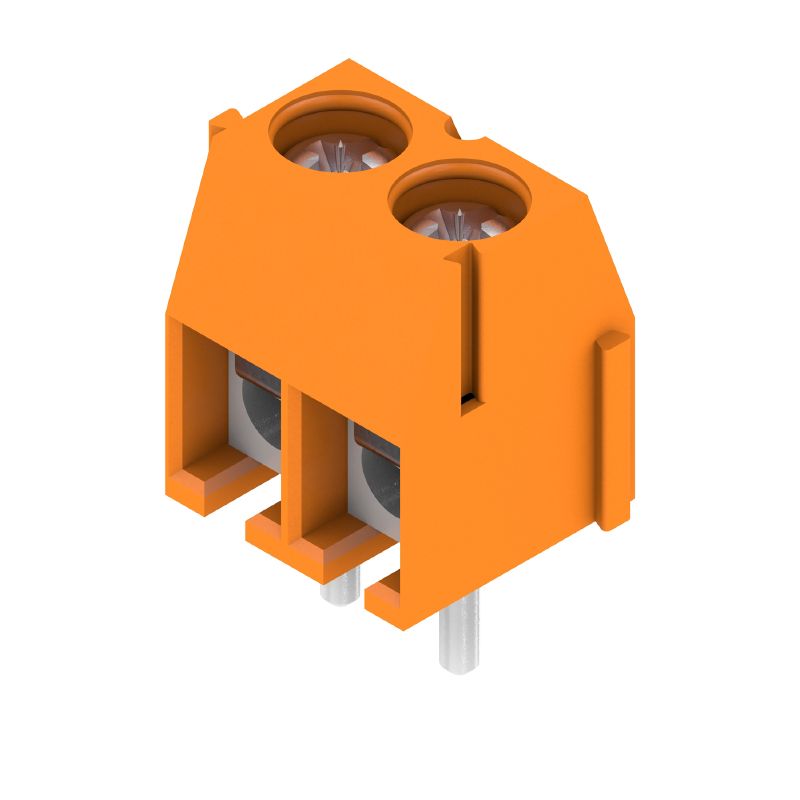 1912320000 - Orange 3.5mm PCB Terminal, 2 Poles, 90° Connection  (Pack of 100)