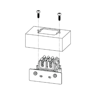 2594720000 - 42.5mm 2-Pole PCB Connector with 90° Elbow  (Pack of 20)