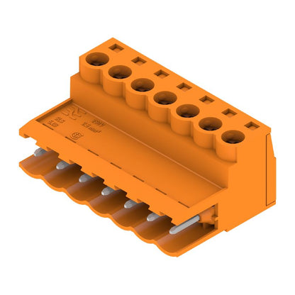 1627140000 - 5.08mm PCB Connector, 7 Poles, 180° Clamping Yoke  (Pack of 48)