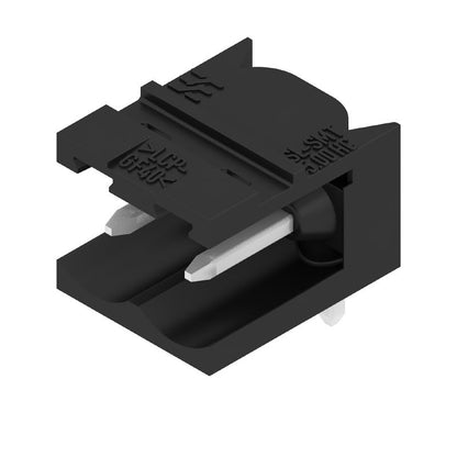 1839890000 - 5mm 2-Pole Black PCB Plug-In Connector 90° Angle  (Pack of 100)