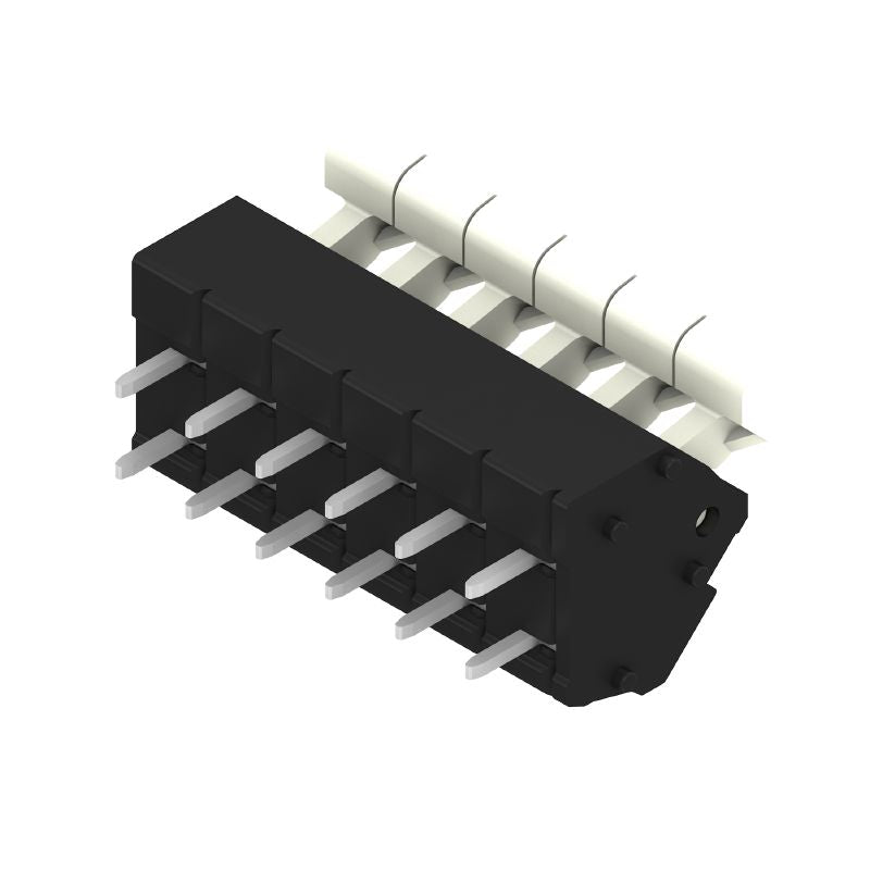 1811550000 - 5mm PCB Terminal with 6 Poles and Tension Clamp  (Pack of 100)