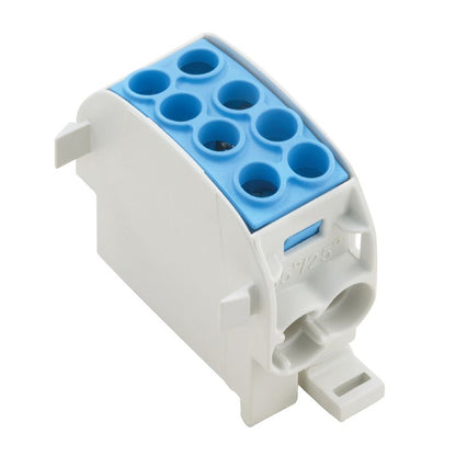 1561640000 - Blue Screw Terminal Block 35mm², 202A, 4 Connections  (Pack of 5)