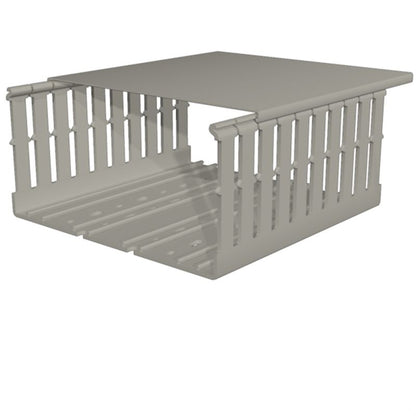 2589040000 - 100mm x 200mm PVC Cable Duct, 2000mm Length  (Pack of 8)