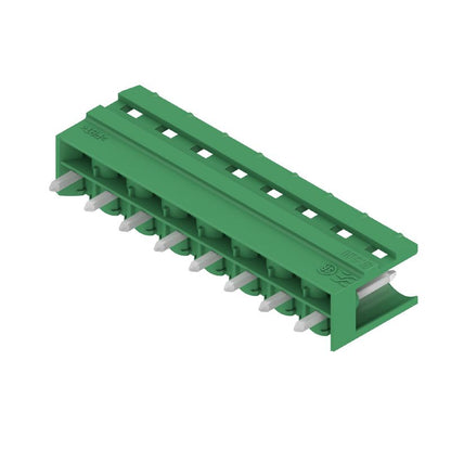 1647850000 - 5.00mm Male Header PCB Connector, 8 Poles, Green  (Pack of 50)